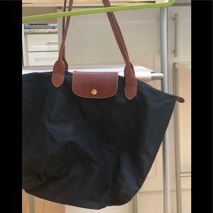 Longchamp Black portable tote bag